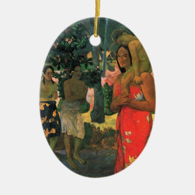 La Orana Maria - Paul Gauguin Ceramic Ornament (Front)
