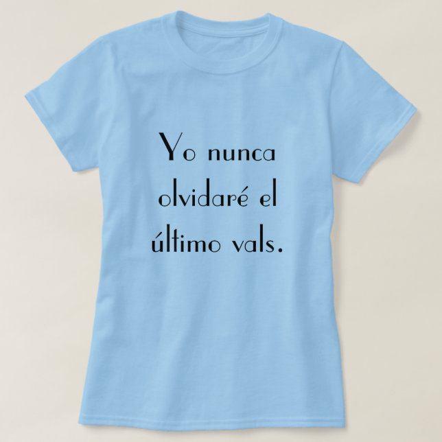 La Oreja De Van Gogh El Ultimo Vals T-Shirt (Design Front)