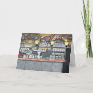 La Palette Bar/Cafe Card