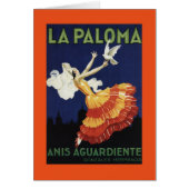 La Paloma - Anis Aguardiente Promotional (Front)