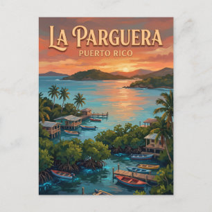 La Parguera Lajas Puerto Rico Postcard