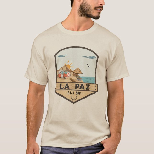 La Paz Baja California Sur Mexico T-Shirt (Front)