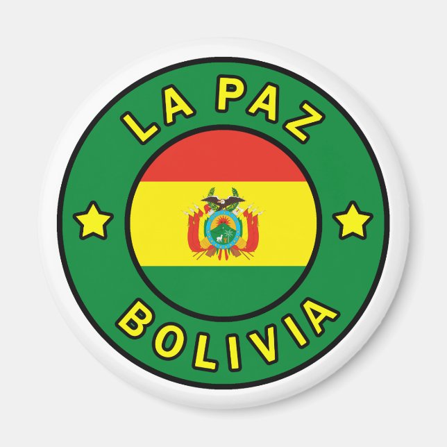 La Paz Bolivia Magnet (Front)