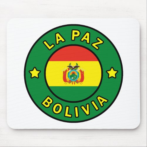 La Paz Bolivia Mouse Pad