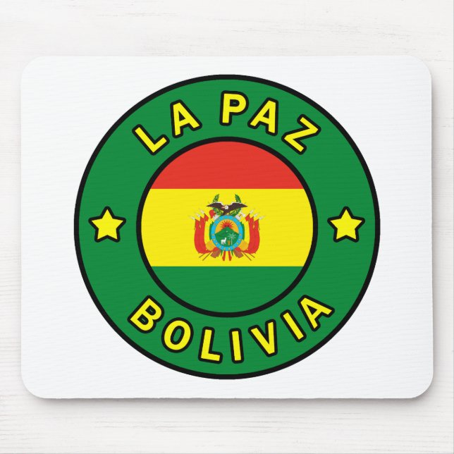 La Paz Bolivia Mouse Pad (Front)