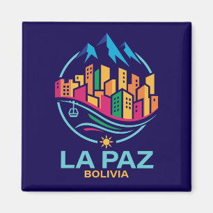 La Paz Bolivia South America Magnet