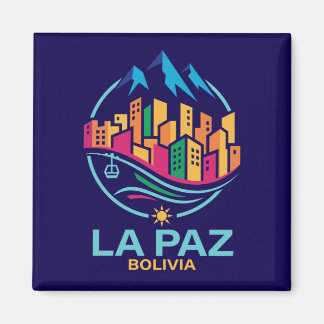 La Paz Bolivia South America Magnet