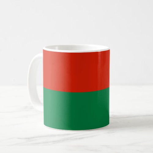 La Paz city Bolivia flag lapaz symbol red green la Coffee Mug