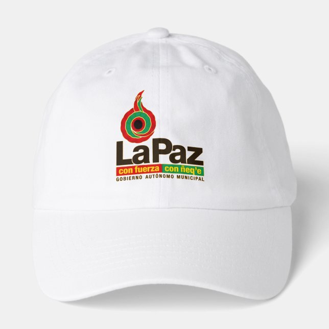 La Paz con fuerza con ñeq`e Hat (Front)