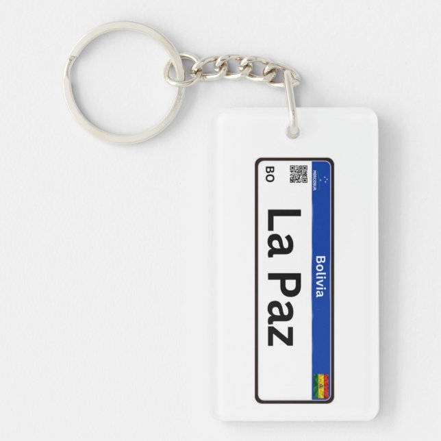 La Paz Mercosur Keychain (Front)