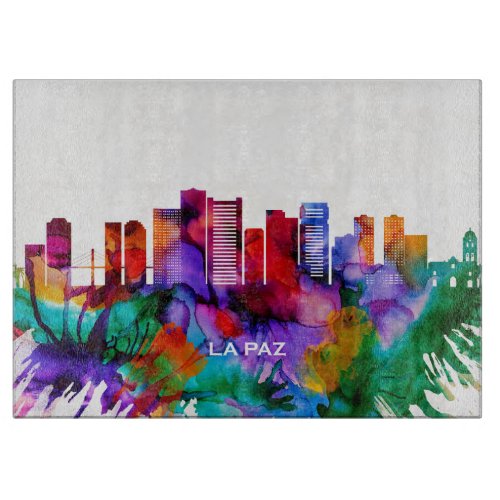 La Paz Skyline Cutting Board