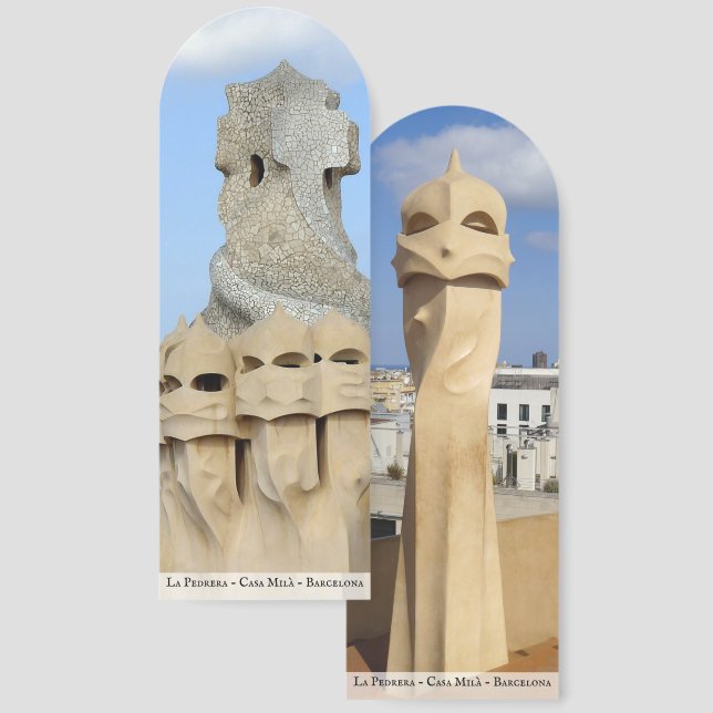 La Pedrera - Casa Milà - Barcelona - Bookmark (Front & Back)