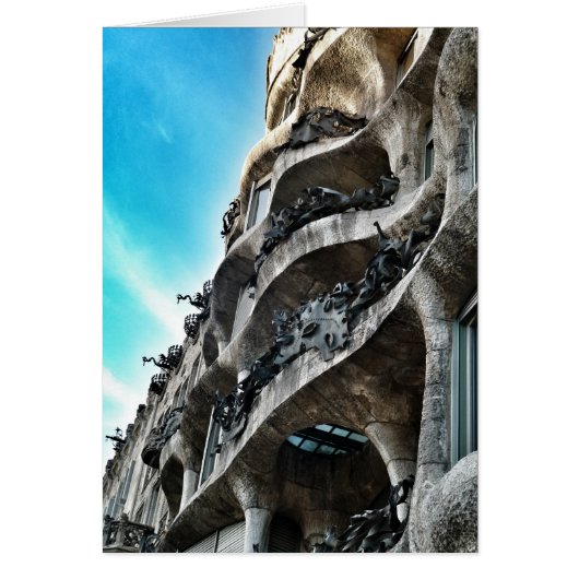 La Pedrera de Antoni Gaudí Cards (Front)