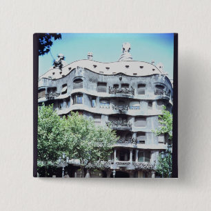 La Pedrera or Casa Mila, 1905-10 Pinback Button