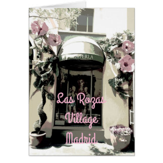 La Perla in the Rozas Village of Madrid (Spain) Cards