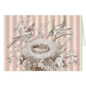 La Petite Famille On Pink And Cream Background by WickedlyLovely at Zazzle