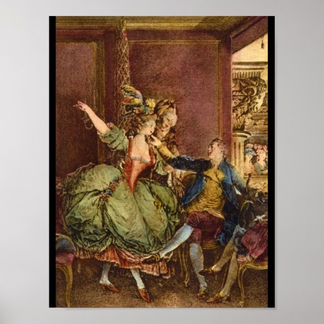La Petite Loge', Jean Michel_Engravings Poster (Front)