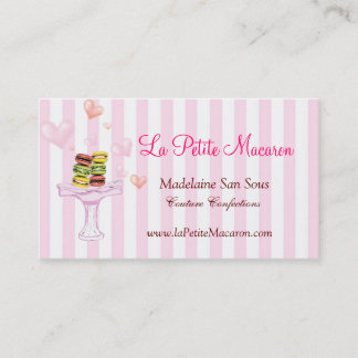 La Petite Macaron Business Card