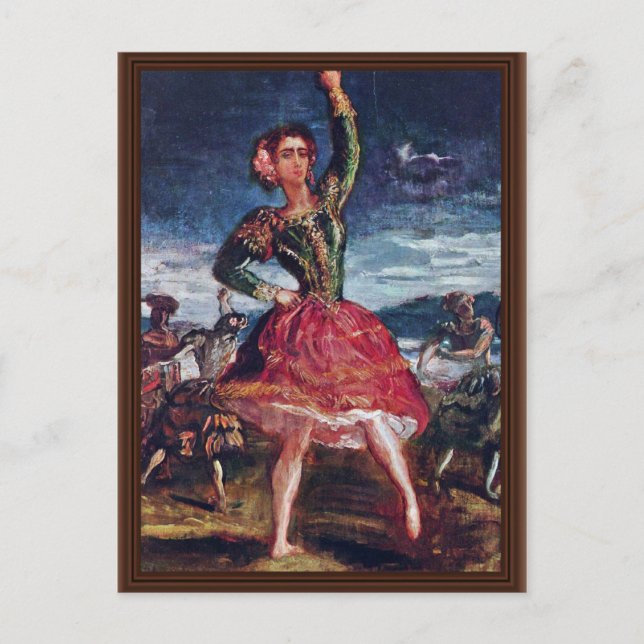 La Petra Camara By Chassériau Théodore Postcard (Front)