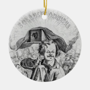 'La Photographie, Nadar (1820-1910) le grand (!!!. Ceramic Ornament
