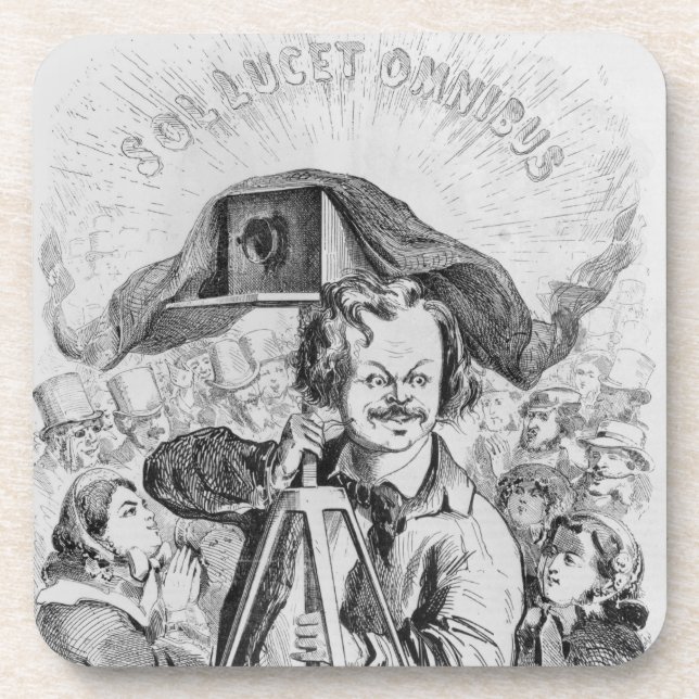 'La Photographie, Nadar (1820-1910) le grand (!!!. Drink Coaster (Front)