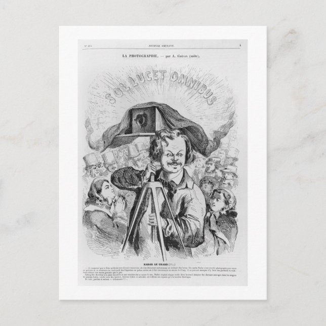 'La Photographie, Nadar (1820-1910) le grand (!!!. Postcard (Front)