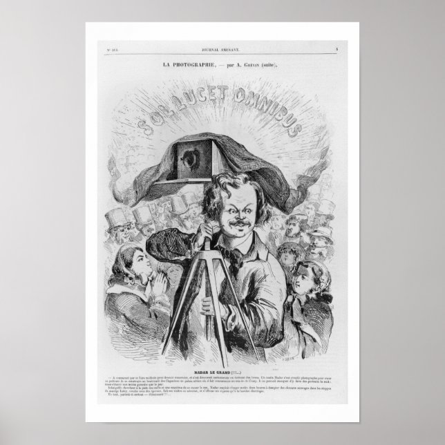 'La Photographie, Nadar (1820-1910) le grand (!!!. Poster (Front)