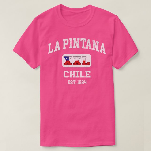 La Pintana Chile XXL Athletic design 1 T-Shirt (Design Front)