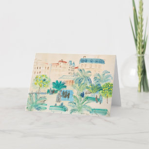 La Place Arago Raoul Dufy Card