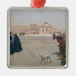 La Place du Carrousel, Paris Metal Ornament