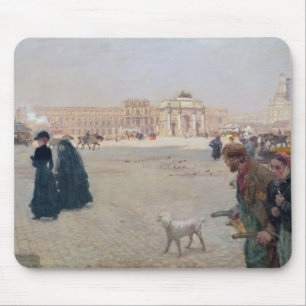 La Place du Carrousel, Paris Mouse Pad