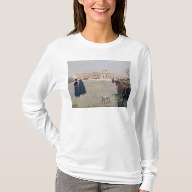 La Place du Carrousel, Paris T-Shirt (Front)
