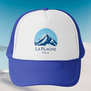 La Plagne France ski resort outfit cap