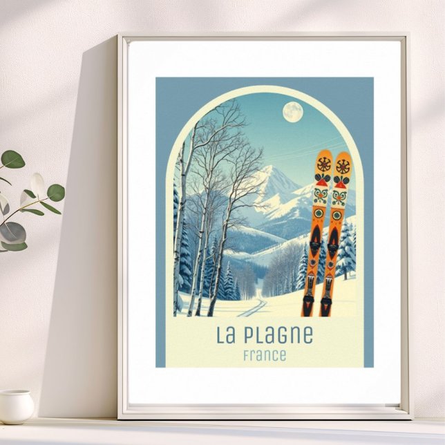 La Plagne France ski resort  Poster (Creator Uploaded)