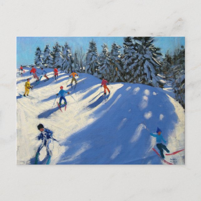 La Plagne Postcard (Front)