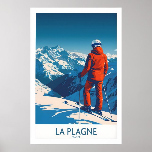 La Plagne Print 1 (Front)
