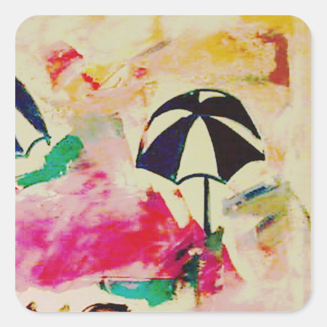 La Playa Full Color Sticker (Front)