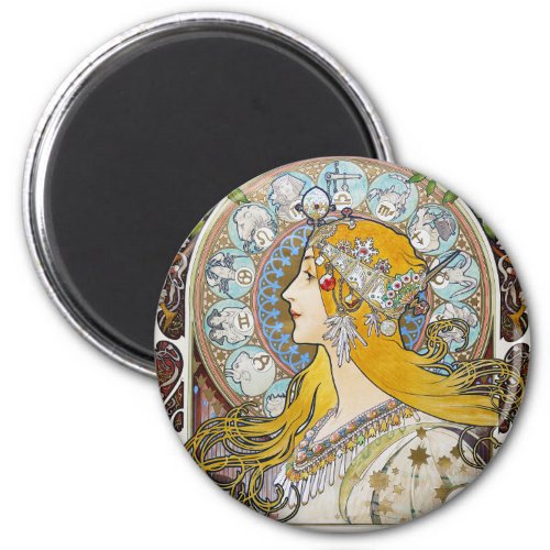 La Plume France Vintage Wall Art Nouveau 1896 Magnet