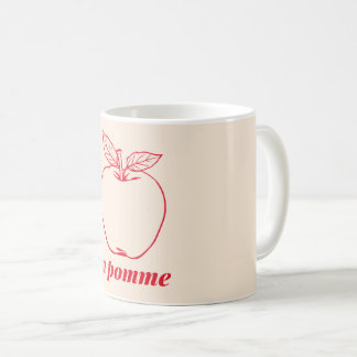 la pomme coffee mug