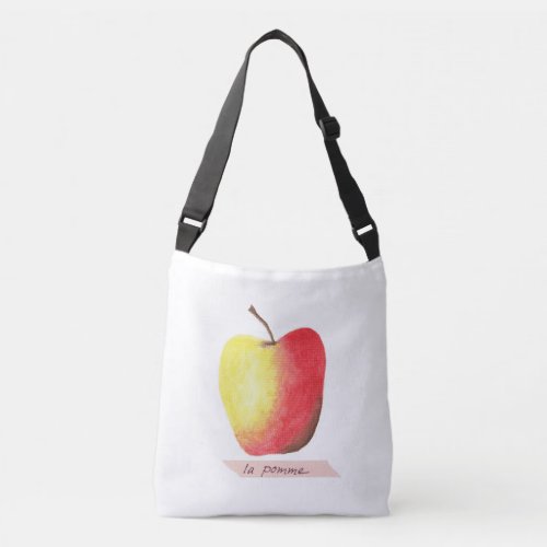 La pomme  The apple French learning Crossbody Bag