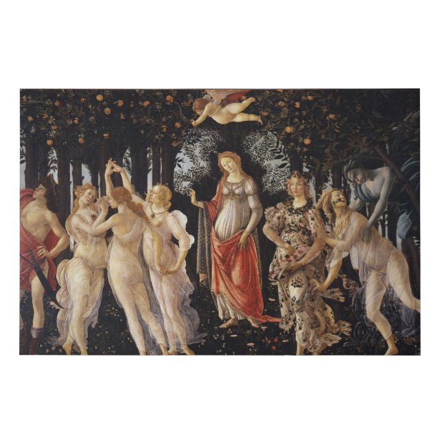 La Primavera by Botticelli - Canvas (Front)