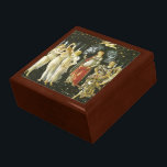 La Primavera by Sandro Botticelli Keepsake Box<br><div class="desc">La Primavera by Sandro Botticelli aka Allegory of Spring famous Renaissance painting of the 314th century</div>