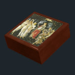 La Primavera by Sandro Botticelli Keepsake Box<br><div class="desc">La Primavera by Sandro Botticelli aka Allegory of Spring famous Renaissance painting of the 314th century</div>