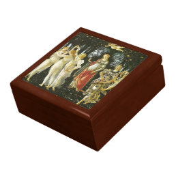 La Primavera by Sandro Botticelli Keepsake Box