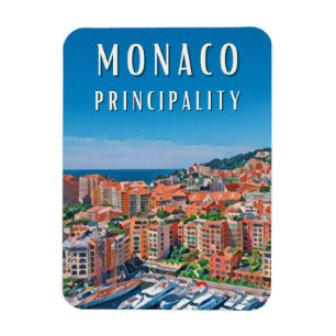 La principauté de Monaco Magnet