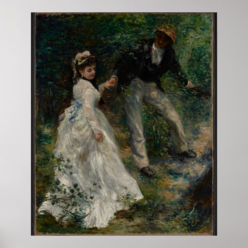 La Promenade by Renoir _ Poster