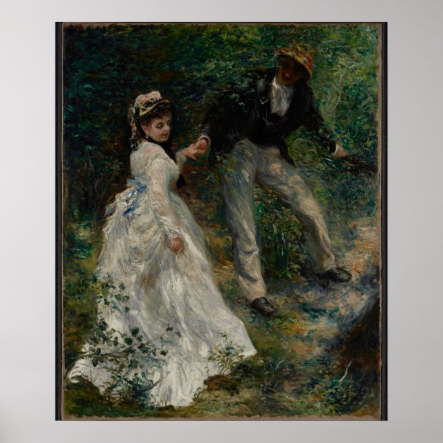 La Promenade by Renoir - Poster (Front)