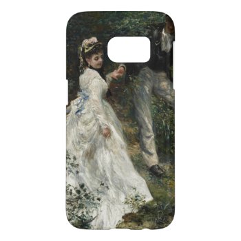 La Promenade Renoir Impressionist Painting Art Samsung Galaxy S7 Case by Then_Is_Now at Zazzle