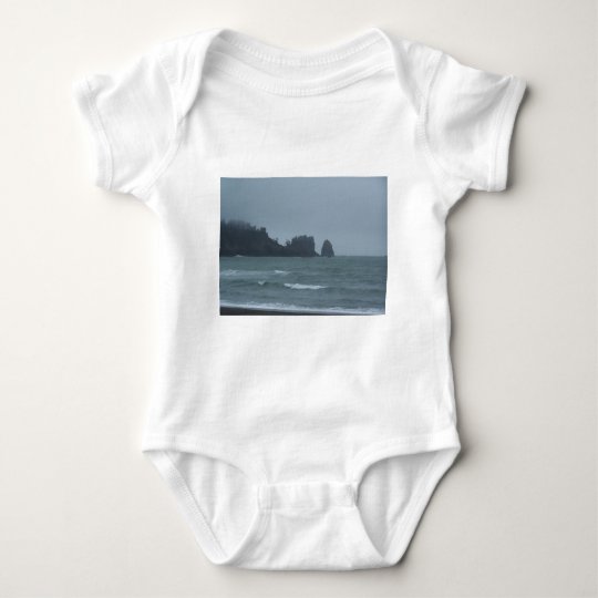 La Push Beach, WA Baby Bodysuit