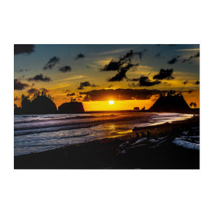 La Push Sunset Acrylic Print